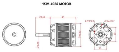 SCORPION HKIV-4025-520KV for Kraken,RAW 580